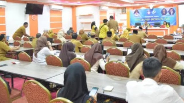 Pemereintah Provinsi Gorontalo melalui Diskominfotik menggelar bimbingan teknis (Bintek) Aplikasi Sistem Informasi Desa dan Kawasan-New Generation (SIDEKA-NG) selama dua hari, hingga 5 Juli 2022 di Aula Hotel Golden Amalia, Kabupaten Boalemo, Senin (4/7/2022).