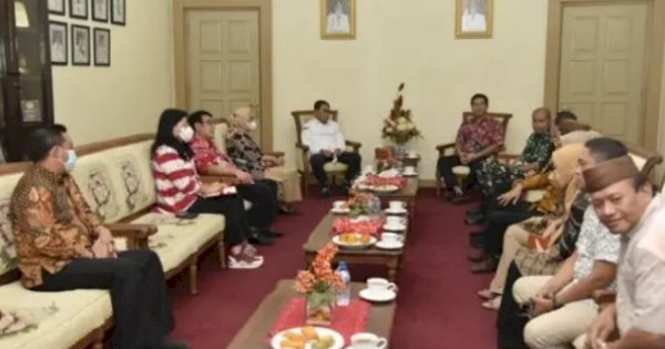 Penjagub Gorontalo dan Wagub Sulut Bertemu, Bahas Peluang Kerjasama 