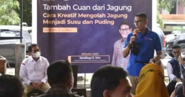 Menparekraf Sampaikan 4 Pesan Kepada Pelaku UMKM Gorontalo