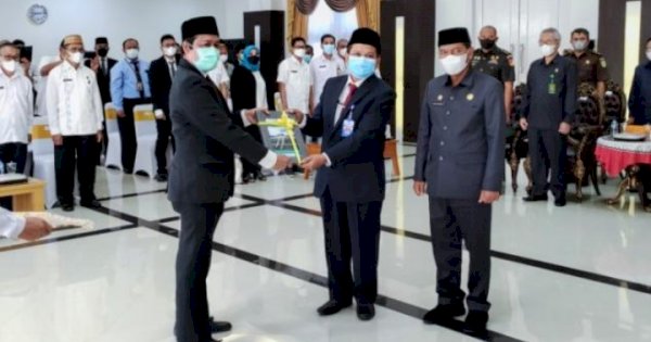 Sekda Darda Kukuhkan Kepala Perwakilan BPKP Gorontalo