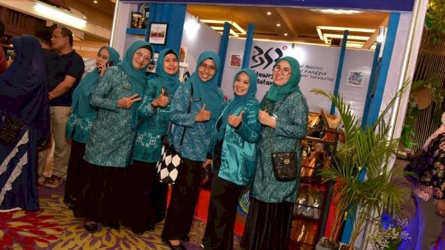 TP PKK mensuport UP2K dan UMKM di Sulsel dengan membuka stand di Pekan Raya Sulsel VIII Tahun 2022, yang digelar di Hotel Claro Makassar, 1 - 4 November 2022.