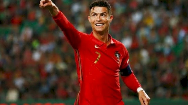 Dokumentasi Cristiano Ronaldo saat berseragam Timnas Portugal.