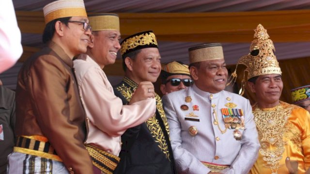 Hadiri HUT Ke-10 Kaltara, Wabup Lutra Dapat Sambutan Hangat Gubernur