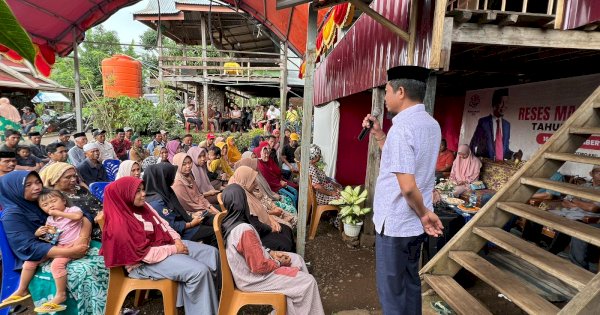 Reses di Rumbia, Anggota DPRD Sulsel Syamsuddin Karlos Tampung Aspirasi Masyarakat