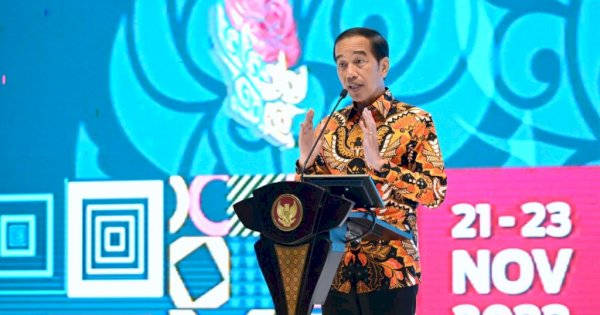 Di Pembukaan Munas HIMPI, Presiden Jokowi: Capres Jangan Mainkan Isu SARA