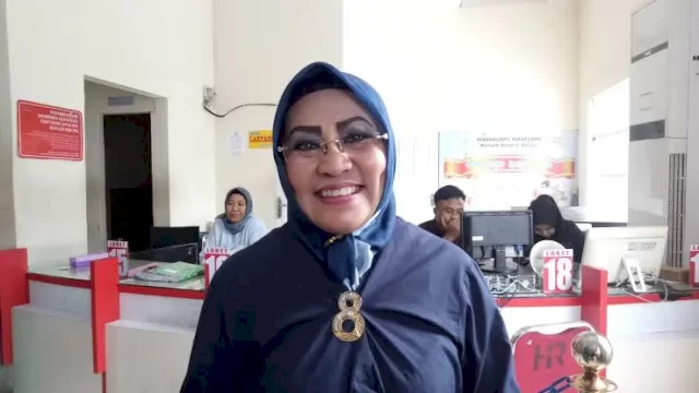 Kepala DLH Kota Makassar, Aryati Puspasari Abady.