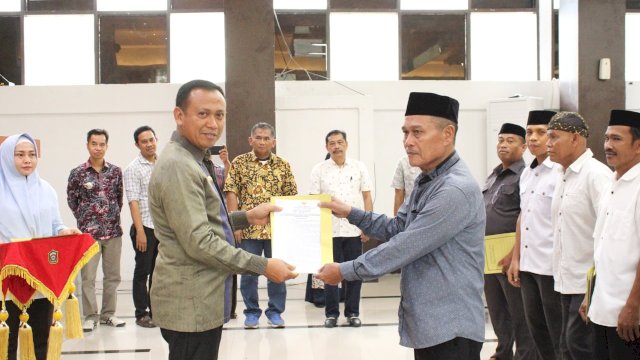 Bupati Takalar Minta BPD 10 Desa Baru Kawal Tahapan Pilkades 2022