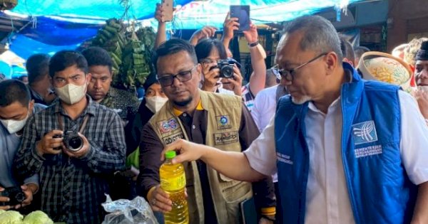 Kadisdag Makassar Dampingi Mendag RI Pantau Harga Bahan Pokok