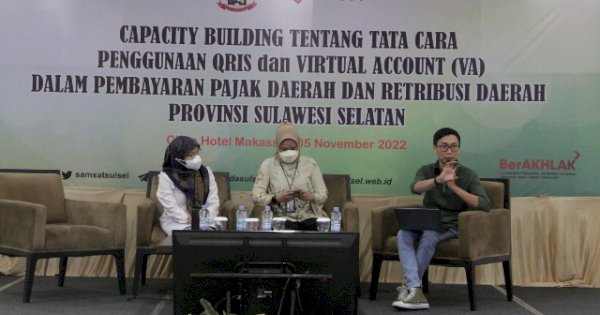 Tingkatkan Pendapatan Daerah Lewat Pembayaran Virtual, Bapenda Sulsel Latih Bendahara dan Kasir Lingkup Pemprov Sulsel