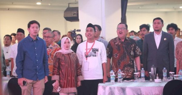 Pimpinan DPRD Makassar Kompak Hadiri Bedah Buku Aldera