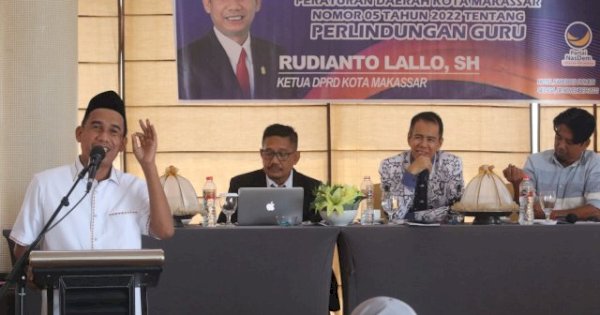 Rudianto Lallo: Perda Guru Adalah Jaring Pengaman dalam Belajar Mengajar