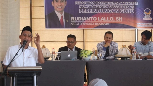 Rudianto Lallo: Perda Guru Adalah Jaring Pengaman dalam Belajar Mengajar