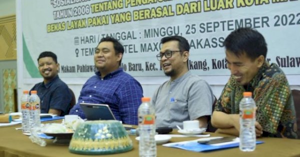 Kadisdag Makassar Sosialisasi Perda Kota Makassar Nomor 2 Tahun 2006