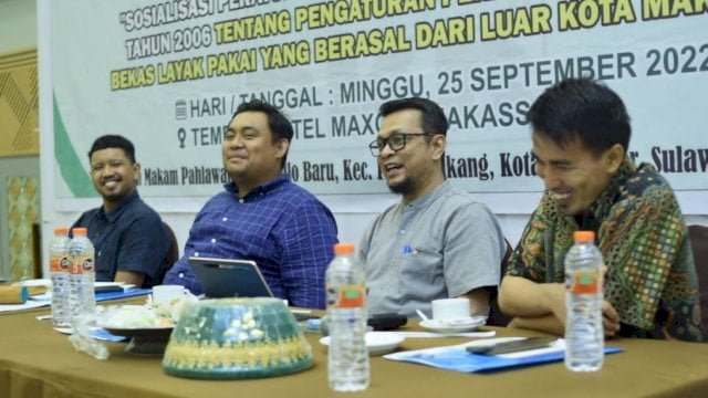 Kadisdag Makassar Sosialisasi Perda Kota Makassar Nomor 2 Tahun 2006