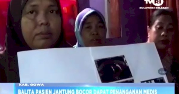 Gubernur Andi Sudirman Bantu Balita di Gowa yang Bocor Jantung Sejak 3 Tahun Lalu