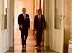 Momen Presiden Jokowi Disambut Raja Belgia di Istana Laeken
