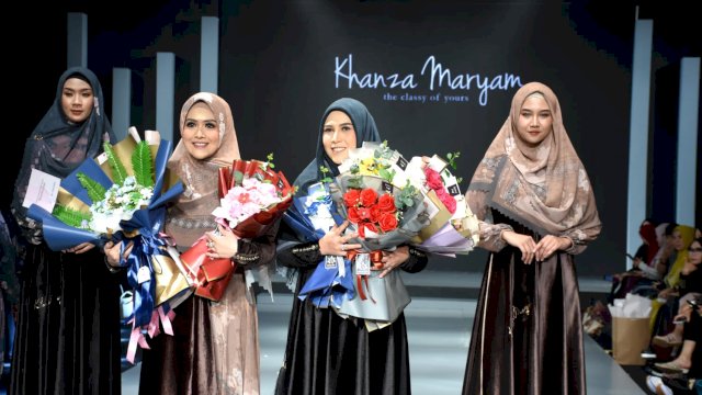 Khanza Maryam Ikut Meriahkan Trend Hijab Expo 2022 di Claro Hotel