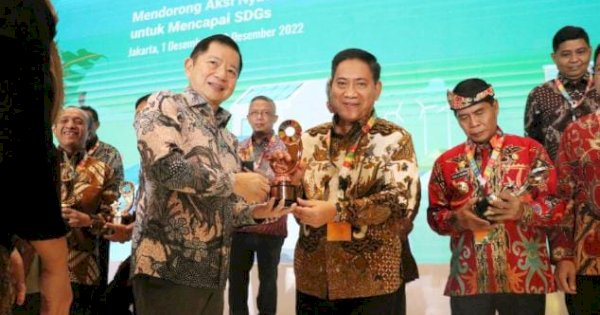 Provinsi Gorontalo Raih Penghargaan di Indonesia SDGs Action Awards 2022