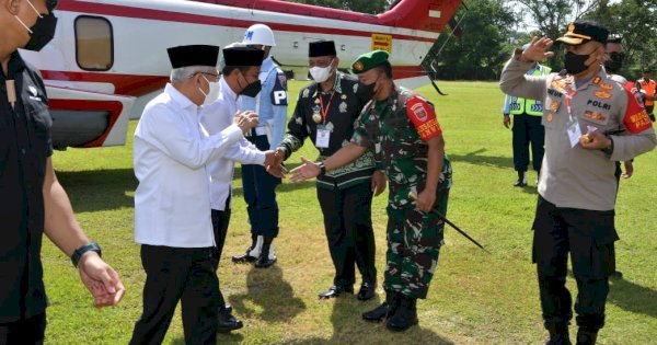 Andi Sudirman Dampingi Wapres KH Ma’ruf Amin Kunjungan Kerja di Wajo