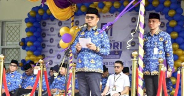 HUT ke-22 Gorontalo, Penjagub Ajak Satukan Tekad Bangun Daerah