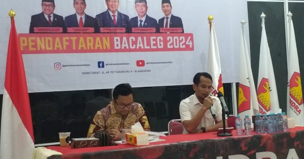 Gerindra Buka Pendaftaran Caleg, Siapapun Boleh Mendaftar