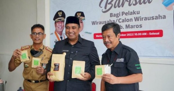 Gandeng Javanero Indonesia, Pemkab Maros Latih Puluhan Barista Racik Kopi Mallawa
