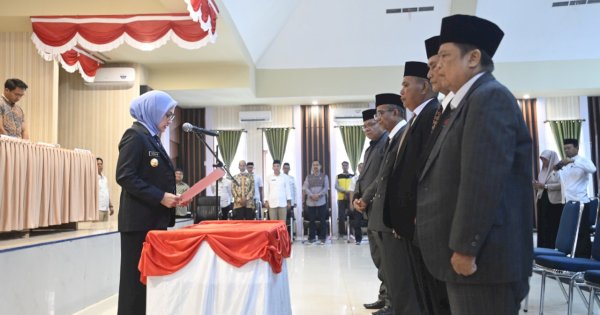 Lantik Ketua Baznas, Bupati Indah Ungkap Potensi Besar Zakat di Luwu Utara