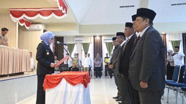 Lantik Ketua Baznas, Bupati Indah Ungkap Potensi Besar Zakat di Luwu Utara