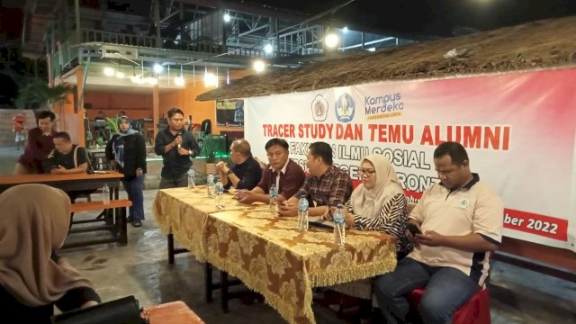 Fakultas Ilmu Sosial (FIS) Universitas Negeri Gorontalo melaksanakan kegiatan Tracer Study di Kabupaten Pohuwato, pada Sabtu (3/12/2022).