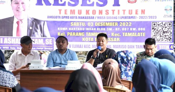 Anggota DPRD Makassar Ari Ashari Ilham Akui Banjir Masalah Bersama