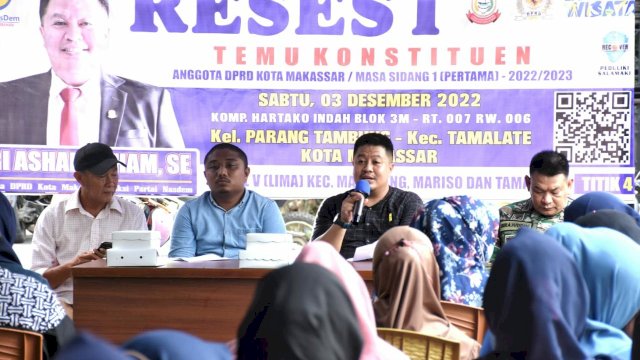 Anggota DPRD Makassar Ari Ashari Ilham Akui Banjir Masalah Bersama