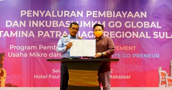 Kemenkumham Sulsel dan Pertamina Dorong Peningkatan Permohonan KI UMKM