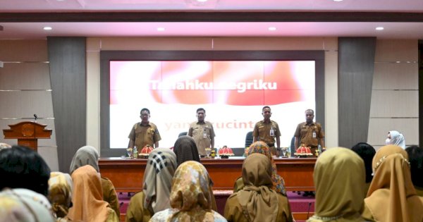 Diskominfo-SP Sulsel Gelar Kegiatan Pemusnahan Arsip Dinamis Inaktif