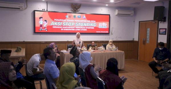 Tenaga Pendamping Sukses Tekan Angka Stunting, Ini Kata Bupati Luwu Utara