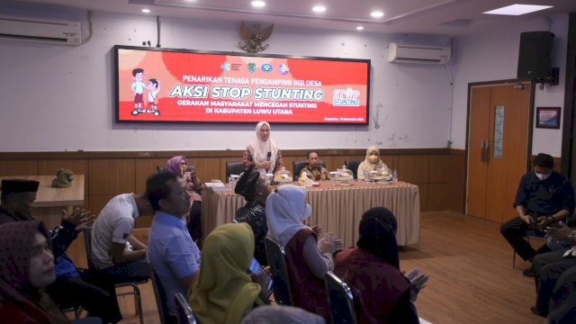 Tenaga Pendamping Sukses Tekan Angka Stunting, Ini Kata Bupati Luwu Utara