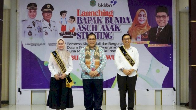 Indah-Suaib Didaulat Jadi Penggerak Program Bapak/Bunda Asuh Anak Stunting