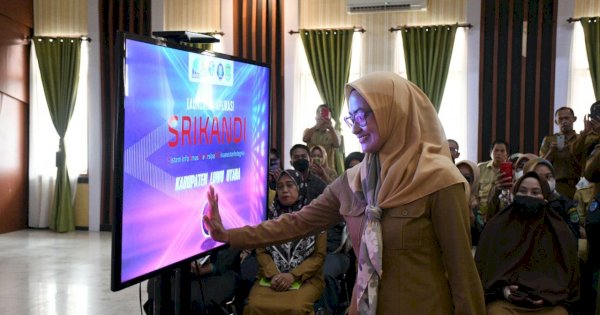 Bupati Indah Luncurkan Aplikasi Srikandi di Luwu Utara