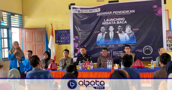 Launching Wisata Baca Kknt Pgsd Unismuh Datangkan Kadis Perpustakaan Gowa