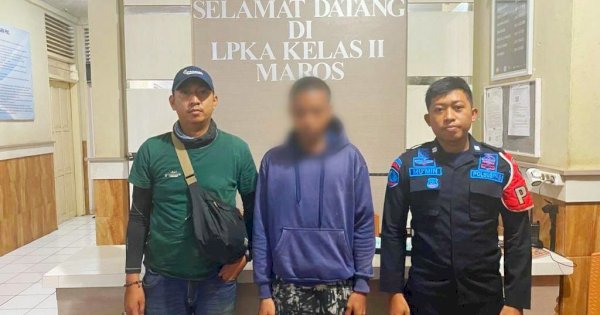 3 Anak Binaan LPKA Maros yang Kabur Berhasil Diamankan