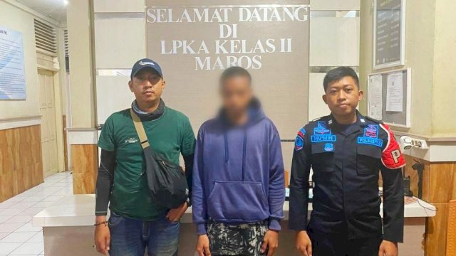 3 Anak Binaan LPKA Maros yang Kabur Berhasil Diamankan