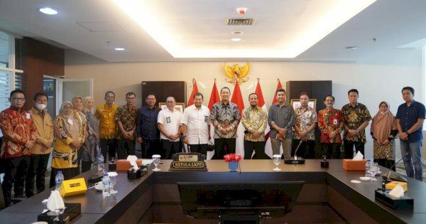 Temui Kepala LKPP, Gubernur Sulsel Bahas Implementasi Produk Kontruksi di E-Katalog Lokal