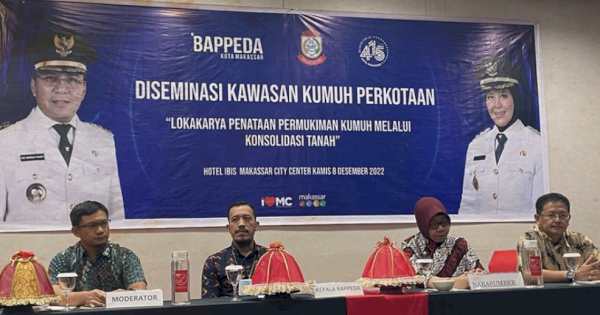 Bappeda Makassar Gelar Desiminasi Kawasan Kumuh Perkotaan