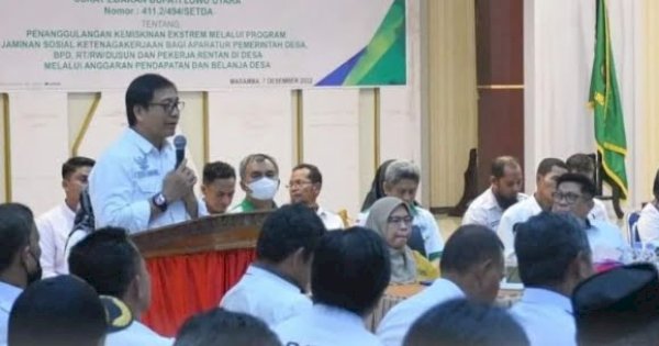 Pemda Lutra Sosialisasi Program BPJamsostek bagi Aparatur Pemdes