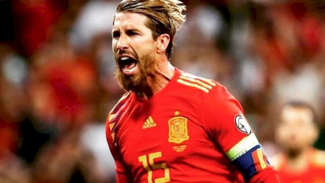 Sergio Ramos saat masih berseragam Timnas Spanyol dan dia unggah di akun Instagram pribadinya @sergioramos