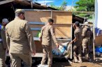Satpol PP Sulsel Tertibkan PKL di Stadion Barombong 