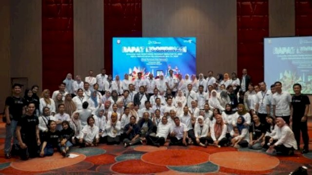 Dinas Pariwisata (Dispar) Kota Makassar menggelar rapat kerja monitoring dan evaluasi (Raker Monev) 2022 di Hotel Gammara, Makassar, Rabu (21/12/2022).