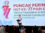 Puncak HUT ke-77 PGRI Digelar di Kampung Ganjar Pranowo, Ini Arahan Presiden Jokowi