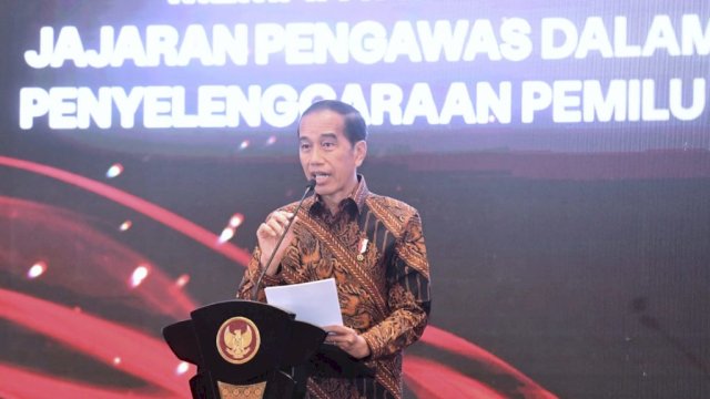 Presiden Jokowi Wanti-wanti Bawaslu RI Jelang Pemilu 2024