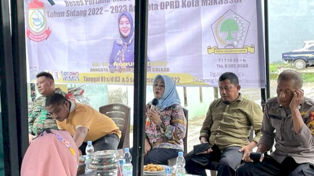 Anggota DPRD Makassar Nurul Hidayat Dengar Curhat Warga Soal Pelatihan