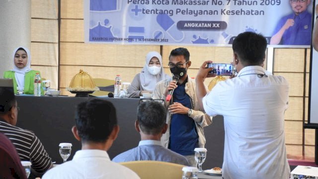 Anggota DPRD Makassar Saharuddin Said Soroti Pelayanan Kesehatan